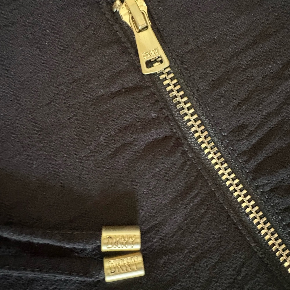 DKNY Black Wide Leg Pants - Picture 3 of 4